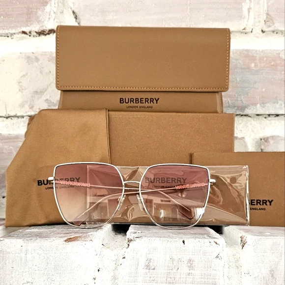 Burberry Pink Gradient Sunglasses s-l400.jpg main image 2